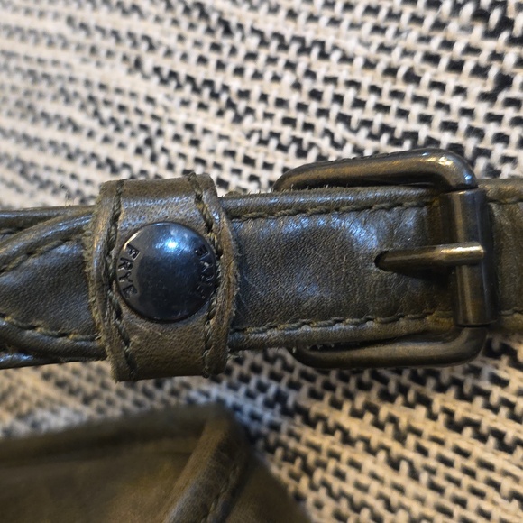 FRYE AND CO. Olive Leather Satchel - Picture 8 of 9